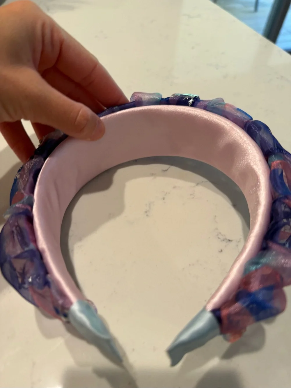 Disney Frozen Tulle Headband with Olaf Charm